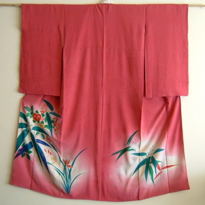 Bamboo & Iris Japanese Kimono Bamboo & Iris Japanese Kimono