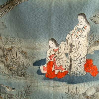 1st Emperor & Empress Silk Fukusa 1st Emperor & Empress Silk Fukusa