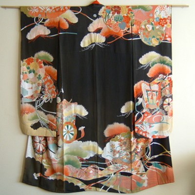 Early Taisho Japanese Wedding Kimono Early Taisho Japanese Wedding Kimono