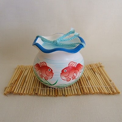 Clay Fish Bowl Bell Clay Fish Bowl Bell