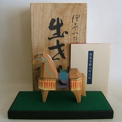 Japanese Carved Wooden Horse Japanese Carved Wooden Horse