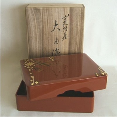 Ouchi Lacquerware Japanese Wood Letter Box Ouchi Lacquerware Japanese Wood Letter Box
